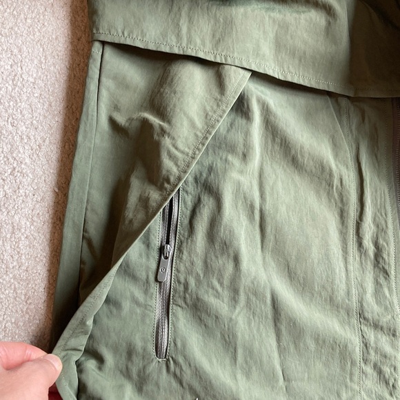 Lululemon Always Effortless long jacket in medium olive - Picture 3 of 15